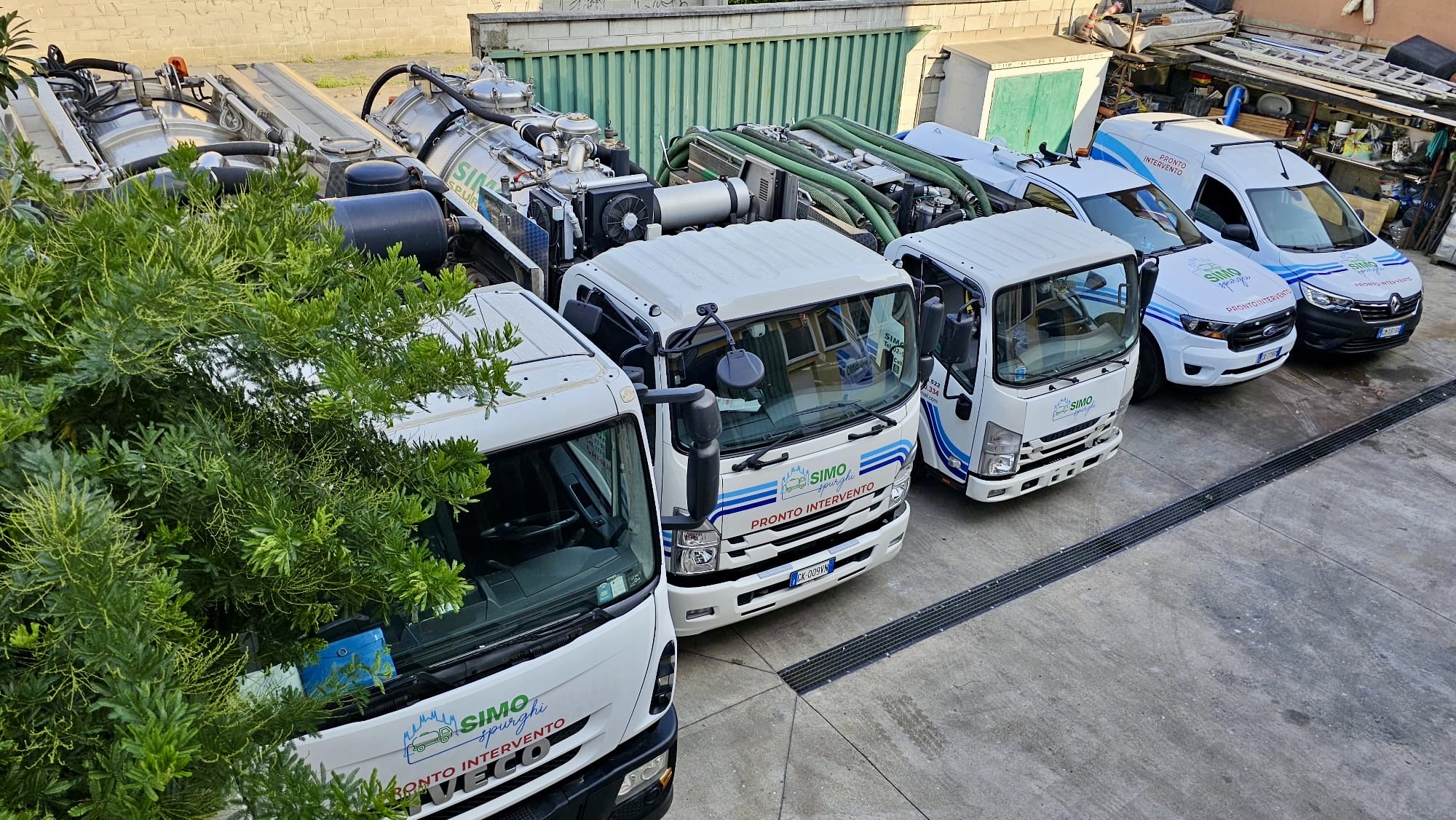 Mezzo Simo Spurghi operativo